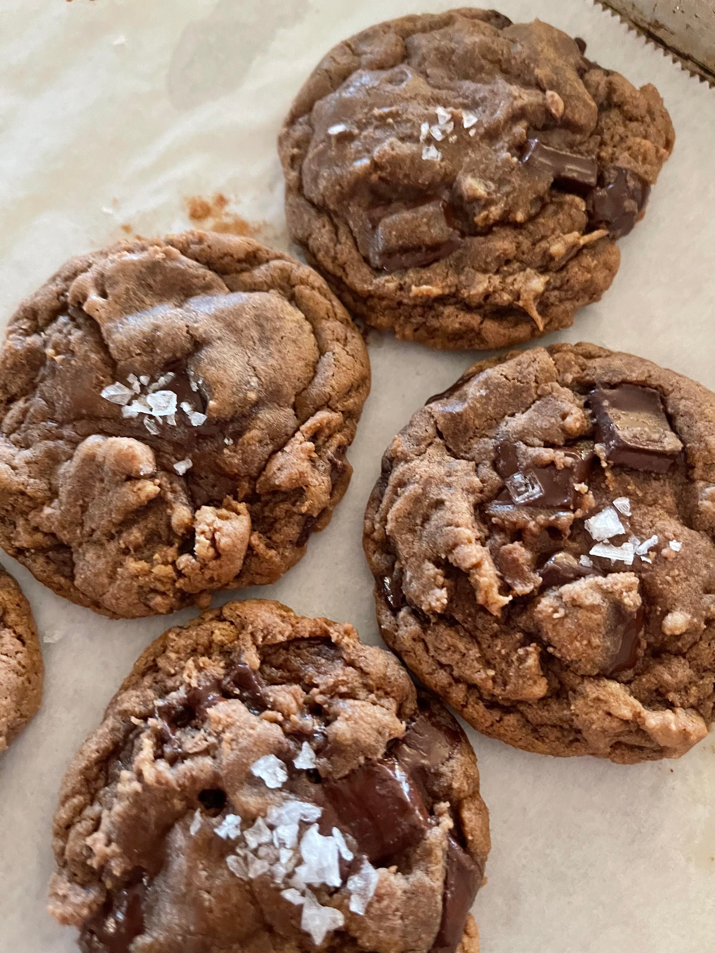 Olive Oil Chocolate Chunk Cookies